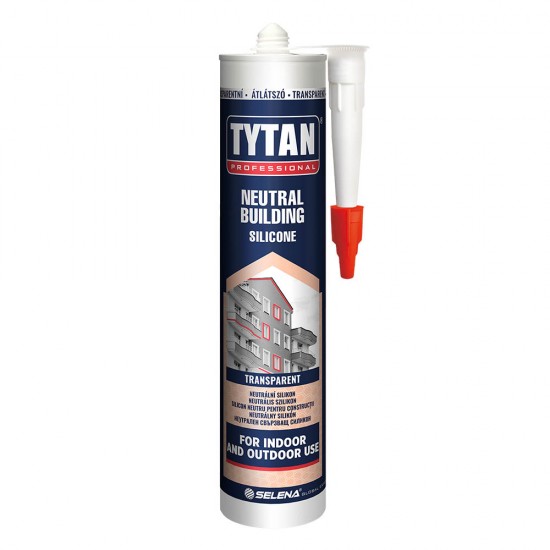 Tytan Silicon Neutru Transparent pentru Construcții - 280ml Tytan Silicon Neutru Transparent pentru Construcții - 280ml